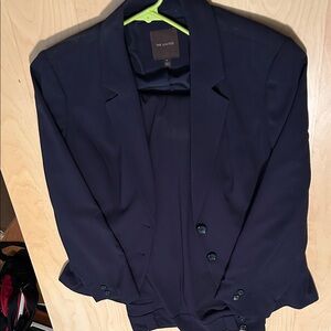 The Limited Navy Suit 12/14 pants and jacket